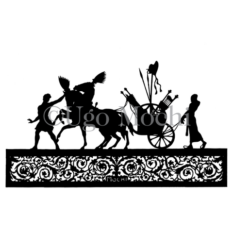 2 Wheel Cart - Roman Triumph