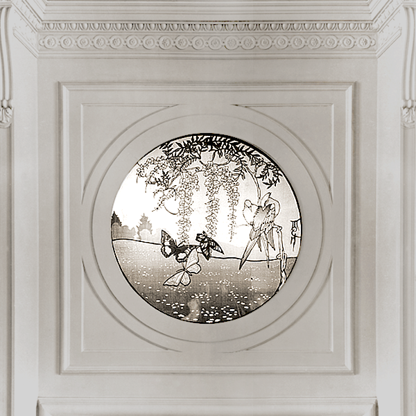Illuminated Scene in the Royal Suite of Claridge’s in London