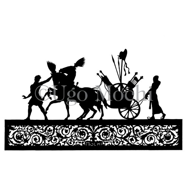 2 Wheel Cart - Roman Triumph